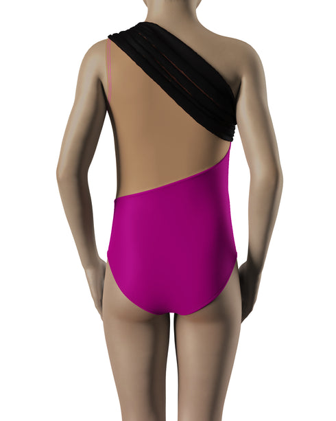 CHLOE Leotard Base - Cerise
